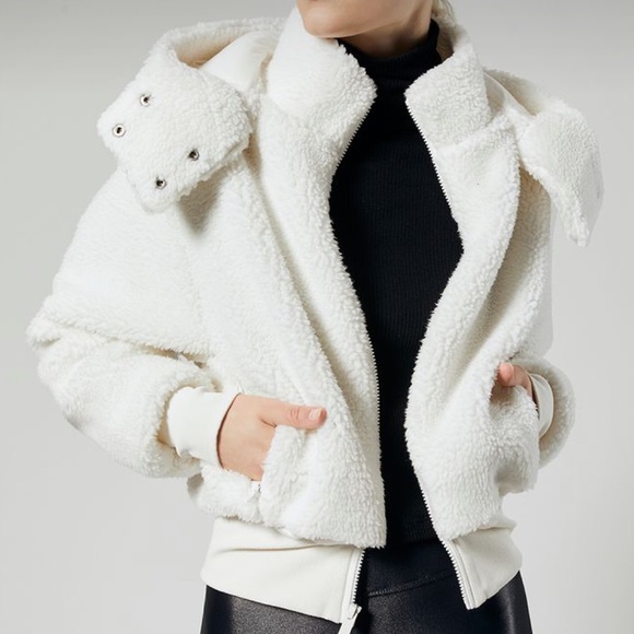Alo Foxy Sherpa Jacket Pristine